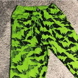 Sweatpants green bat